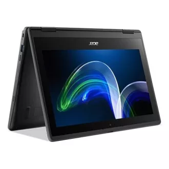 ACER NTB EDU TravelMate Spin B3 (TMB311RNA-32-P3MM), Pentium S.N6000, 11.6" FHD, 8GB, 256GBSSD, UHD, W10P EDU+W11P EDU, černá