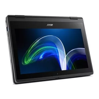 ACER NTB EDU TravelMate Spin B3 (TMB311RNA-32-P3MM), Pentium S.N6000, 11.6" FHD, 8GB, 256GBSSD, UHD, W10P EDU+W11P EDU, černá