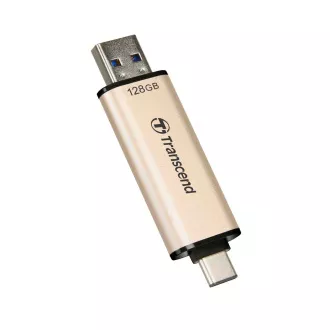 TRANSCEND Flash Disk 256GB JetFlash®930C, TLC, USB 3.2/USB Type C (R:420/W:400 MB/s) černý