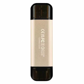 TRANSCEND Flash Disk 512GB JetFlash®930C, TLC, USB 3.2/USB Type C (R:420/W:400 MB/s) černý