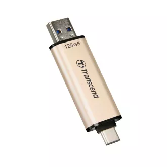 TRANSCEND Flash Disk 512GB JetFlash®930C, TLC, USB 3.2/USB Type C (R:420/W:400 MB/s) černý