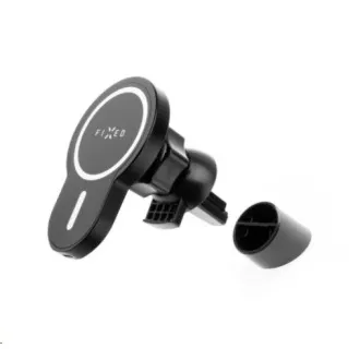 Fixed držák do auta MagClick s bezdrátovým nabíjením, 15W, USB-C, černá