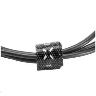 Fixed datový a nabíjecí kabel, USB-A -> USB-C, 20 W, délka 2 m, černá