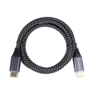 PREMIUMCORD Kabel HDMI 2.1 High Speed + Ethernet kabel 8K@60Hz, zlacené konektory, 2m