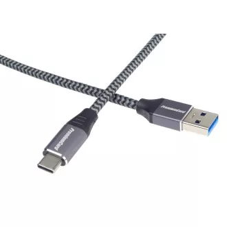 PREMIUMCORD Kabel USB-C na USB 3.0 A (USB 3.1 generation 1, 3A, 5Gbit/s) 2m oplet