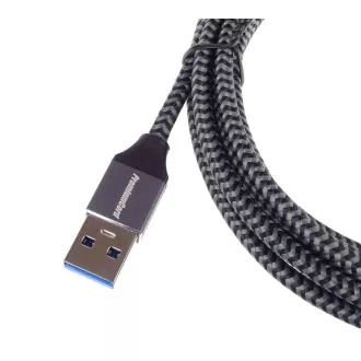 PREMIUMCORD Kabel USB-C na USB 3.0 A (USB 3.1 generation 1, 3A, 5Gbit/s) 3m oplet