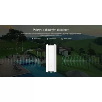 TP-Link EAP610-Outdoor-venkovní OMADA WiFi6 AP (AX1800, 2, 4GHz/5GHz, 1xGbELAN, 1xPoE-in) TP-Link EAP610-Outdoor-venkovní OMADA WiFi6 AP (AX1800, 2, 4GHz/5GHz, 1xGbELAN, 1xPoE-in)