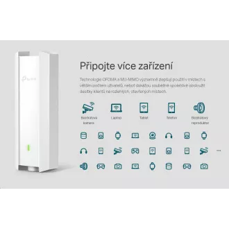 TP-Link EAP610-Outdoor-venkovní OMADA WiFi6 AP (AX1800, 2, 4GHz/5GHz, 1xGbELAN, 1xPoE-in) TP-Link EAP610-Outdoor-venkovní OMADA WiFi6 AP (AX1800, 2, 4GHz/5GHz, 1xGbELAN, 1xPoE-in)