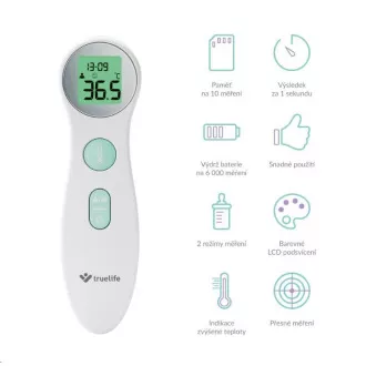 TrueLife Care Q6 - bezdotykový zdravotní teploměr