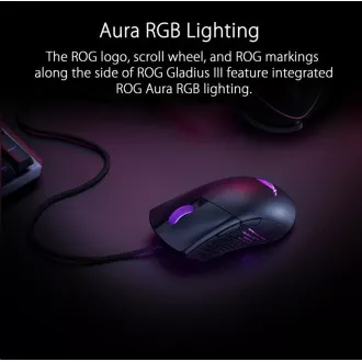 ASUS myš ROG GLADIUS III (P514), USB, černá
