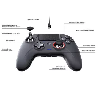 Nacon Revolution Unlimited Pro Controller - ovladač pro PlayStation 4 - PO OPRAVĚ