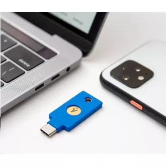 Security Key C NFC - USB-C, podporující vícefaktorovou autentizaci (NFC), podpora FIDO U2F, voděodolný Security Key C NFC - USB-C, podporující vícefaktorovou autentizaci (NFC), podpora FIDO U2F, voděodolný