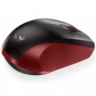 GENIUS myš NX-8006S/ 1600 dpi/ bezdrátová/ tichá/ černočervená
