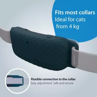 Tractive GPS CAT 4 LTE – sledování polohy a aktivity pro kočky – půlnoční modrá Tractive GPS CAT 4 LTE – sledování polohy a aktivity pro kočky – půlnoční modrá