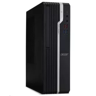 ACER PC EDU Veriton VX2680G - i3-10105, 4GB, 256GB, USB KB+myš, Wifi+BT, W10P, 2y CI EDU, Černá