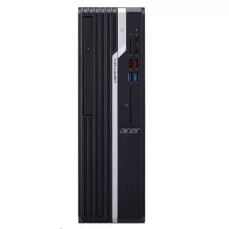 ACER PC EDU Veriton VX2680G - i5-11400, 8GB, 256GB, USB KB+myš, Wifi+BT, W10P, 2y CI EDU, Černá