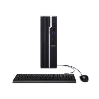 ACER PC EDU Veriton VX2680G - i5-11400, 8GB, 256GB, USB KB+myš, Wifi+BT, W10P, 2y CI EDU, Černá