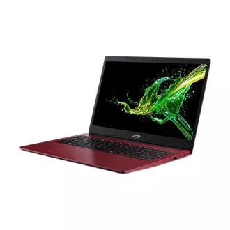 ACER NTB Aspire 3 (A315-34-P9ZB) - Pentium N5030, 15.6" FHD Anti-Glare, 4GB, 128GBSSD, UHD Graphics, W11H in S, Červená