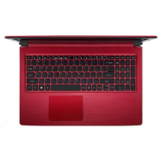 ACER NTB Aspire 3 (A315-34-P16A) - Pentium N5030, 15.6" FHD ComfyView, 8GB, 256GBSSD, UHD 605 Graphics, W11H, červená