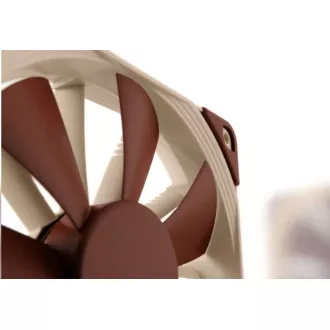 NOCTUA Ventilátor NF-F12 5V, 120mm, hnědá