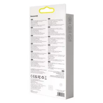 Baseus Metal Gleam Series 5v1 HUB Type-C (USB-C PD 100W, 3* USB 3.0, HDMI) šedá Baseus Metal Gleam Series 5v1 HUB Type-C (USB-C PD 100W, 3* USB 3.0, HDMI) šedá