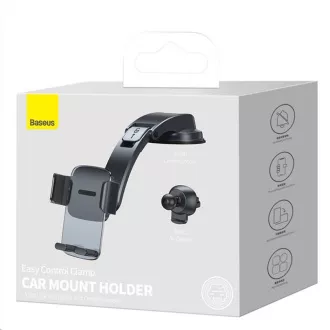 Baseus Easy Control Clamp držák do automobilu s ramenem SET černá Baseus Easy Control Clamp držák do automobilu s ramenem SET černá