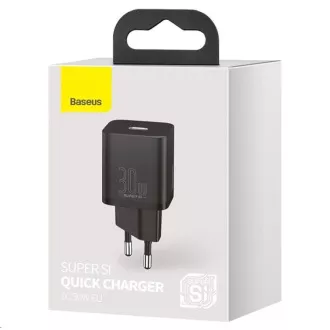 Baseus Super Si rychlonabíjecí adaptér IC 30W černá