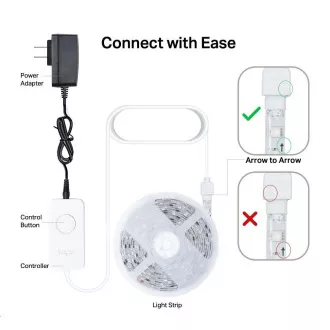 TP-Link Tapo L920-5 chytrý WiFi LED pásek (barevný, 2, 4GHz, 5m)