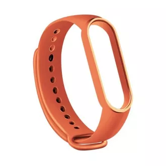 RhinoTech řemínky pro Xiaomi Mi Band 6 (3-pack černá, oranžová, zelená)