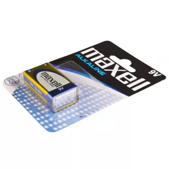 AVACOM Nenabíjecí baterie 9V Maxell Alkaline 1ks Blistr AVACOM Nenabíjecí baterie 9V Maxell Alkaline 1ks Blistr