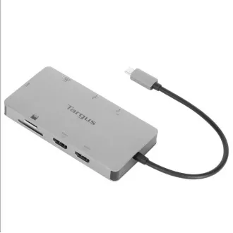 Targus® USB-C™ Universal Dual HDMI 4K Docking Station with 100W Power Delivery Pass-Thru