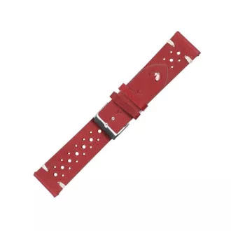 RhinoTech univerzální řemínek Genuine Leather Quick Release 18mm, červená RhinoTech univerzální řemínek Genuine Leather Quick Release 18mm, červená