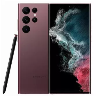 Samsung Galaxy S22 Ultra (S908), 8/128 GB, 5G, DS, vínově-červená