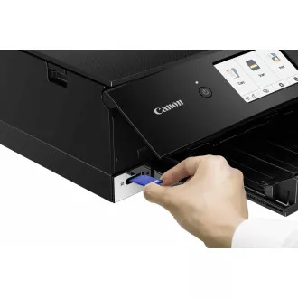Canon PIXMA Tiskárna TS8350A black - barevná, MF (tisk, kopírka, sken, cloud), duplex, USB, Wi-Fi, Bluetooth