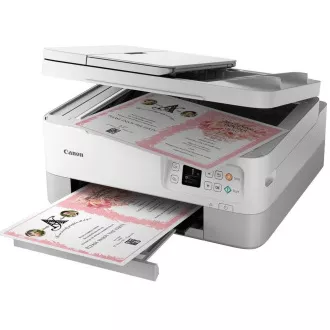Canon PIXMA Tiskárna TS7451A white - barevná, MF (tisk, kopírka, sken, cloud), duplex, USB, Wi-Fi, Bluetooth