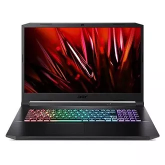 ACER NTB Nitro 5 (AN517-54-514S) - i5-11400H, 17.3" IPS FHD, 8GB, 512GBSSD, NVIDIA RTX-3050, Linux, Černá
