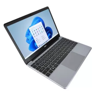 UMAX NTB VisionBook 14Wj - 14, 1" IPS FHD 1920x1080, Celeron N4500@1, 1 GHz, 4GB, 128GB, Intel UHD, W11P, Šedá