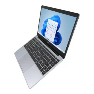 UMAX NTB VisionBook 14Wj - 14, 1" IPS FHD 1920x1080, Celeron N4500@1, 1 GHz, 4GB, 128GB, Intel UHD, W11P, Šedá