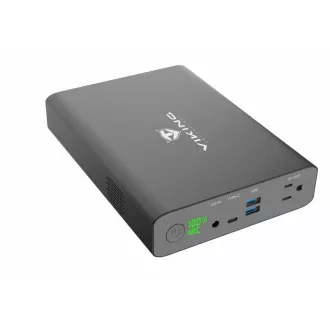 Viking powerbanka NF130W s výstupem 220 V, 64000 mAh, černá Viking powerbanka NF130W s výstupem 220 V, 64000 mAh, černá