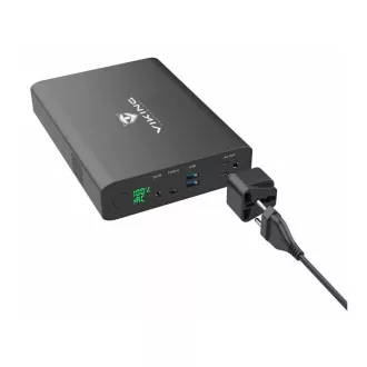 Viking powerbanka NF130W s výstupem 220 V, 64000 mAh, černá Viking powerbanka NF130W s výstupem 220 V, 64000 mAh, černá