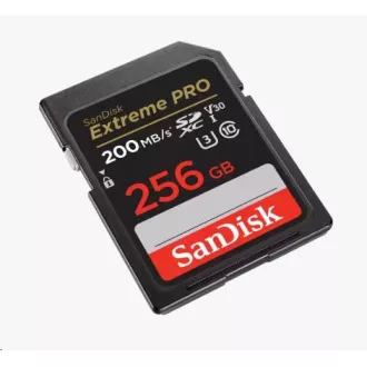 SanDisk SDXC karta 256GB Extreme PRO (200 MB/s Class 10, UHS-I U3 V30)