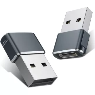 PremiumCord USB redukce USB C - USB2.0 A (F/M)