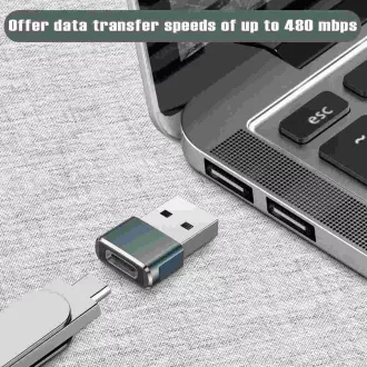 PremiumCord USB redukce USB C - USB2.0 A (F/M)