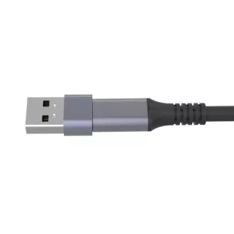 PremiumCord USB redukce USB C - USB2.0 A (F/M)