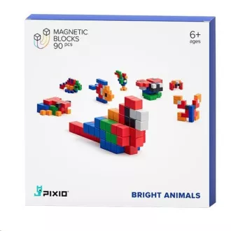 PIXIO Bright Animals magnetická stavebnice PIXIO Bright Animals magnetická stavebnice