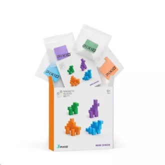 PIXIO Mini Dinos magnetická stavebnice