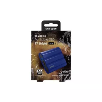 Samsung Externí SSD disk T7 Shield - 1 TB - voděodolný, prachuvzdorný, odolný pádu ze 3m, USB3.2 Gen2, stupen krytí IP65