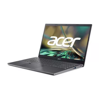 ACER NTB Aspire 5 (A515-57-57DN)- i5-1235U, 15.6" QHD IPS Anti-Glare, 16GB, 512GBSSD, Intel Iris Graphics, W11H, šedá