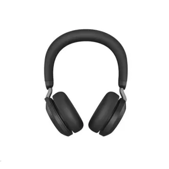 Jabra náhlavní souprava Evolve2 75 včetně stojánku, Link 380a MS, stereo, černá