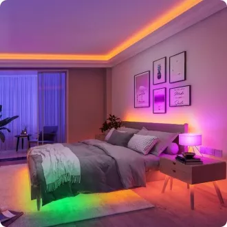 Govee WiFi RGBIC Smart PRO LED pásek 5m - extra odolný